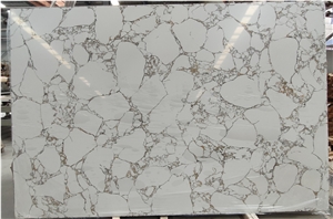 Artificial Calacatta Marble Quartz Slabs