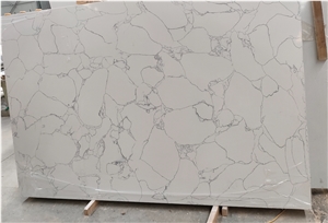 Artificial Calacatta Quartz Slabs