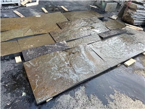 China Black  Granite Split Wall Stone