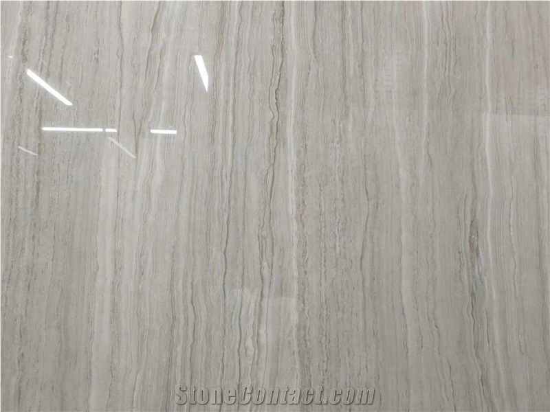 Grey Wood Marble Vein Sintered Stone Slabs Tile