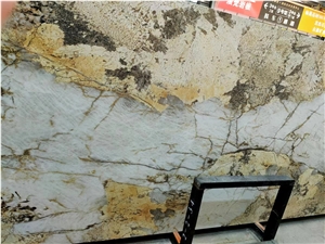 Pandora Granite Vein Sintered Stone Slabs Wall Floor Use