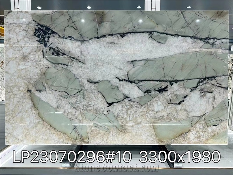 Cristallo Tiffany Quartzite Pear Blossom Snow Big Slab Tile