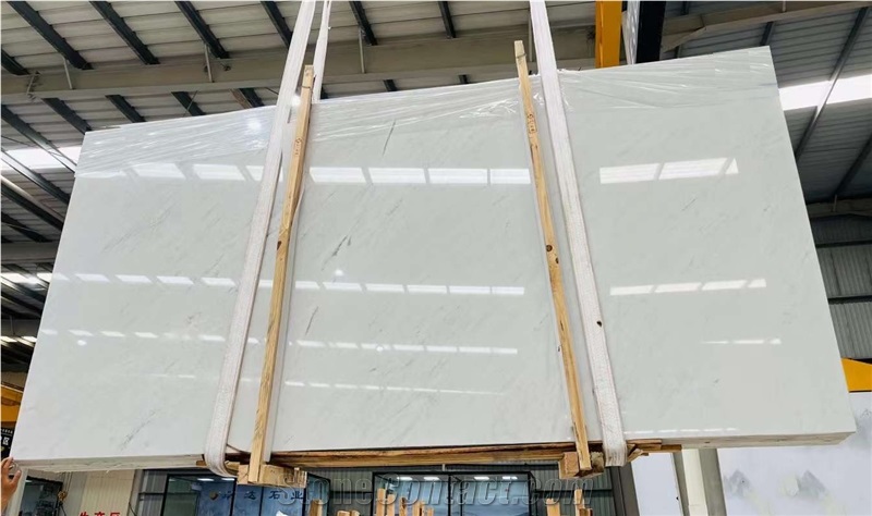 Noble Pattern Bianco Sivec Marble White Marble Slabs