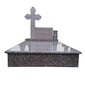 Star Brown Granite G664 Tombstone
