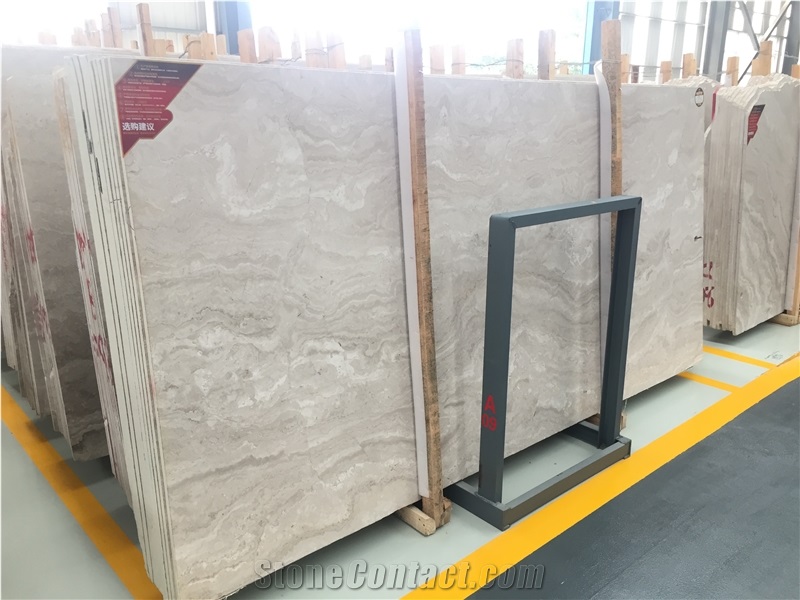 Wooden White Marble Slabs For Interior And Exterior Design
