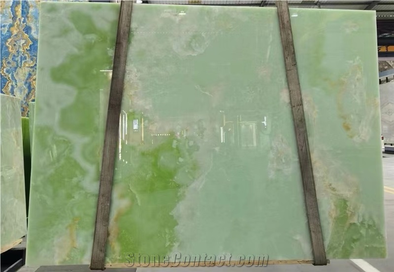 Pakistan Green Onyx Slab Tiles