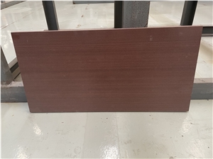 Purple Brown Rosewood Grain Sandstone Slab Tile