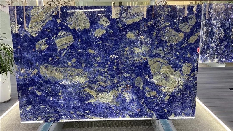 Royal Azul Sodalite Granite Slab Tiles