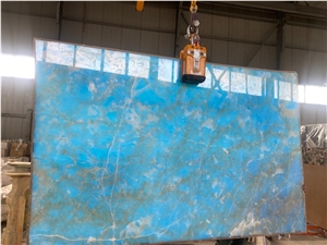 Blue Onyx Slabs