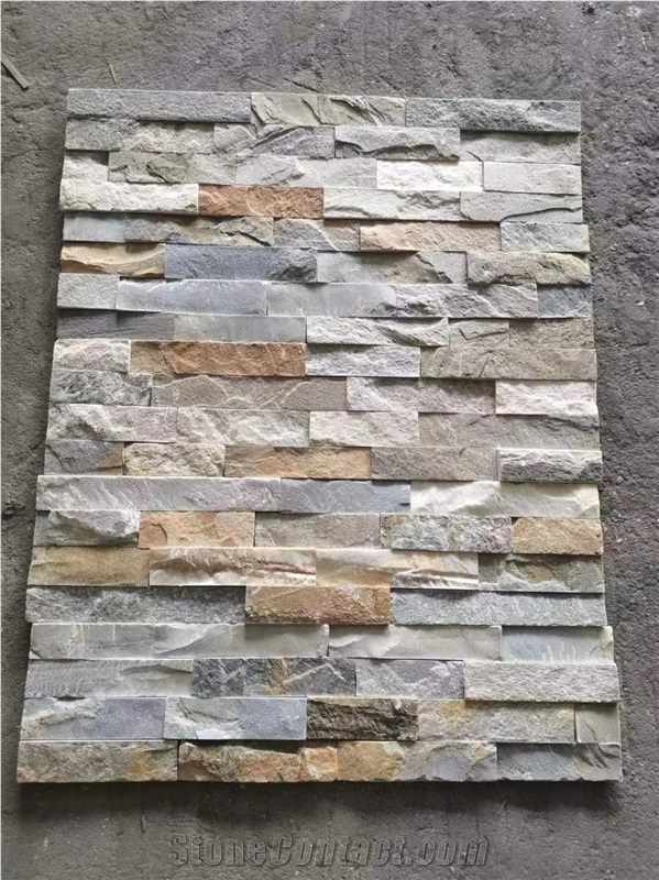 China Slate Stone Mosaic Split Mosaic Tile