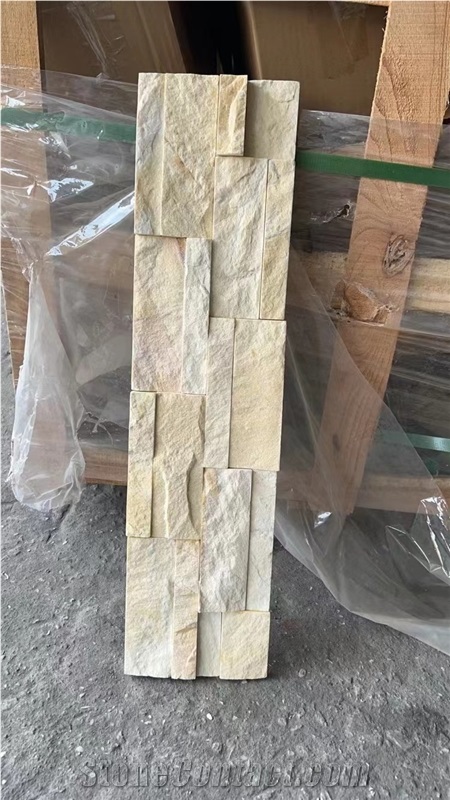 China Wall Stone Veneer Rectangular Grey  Split