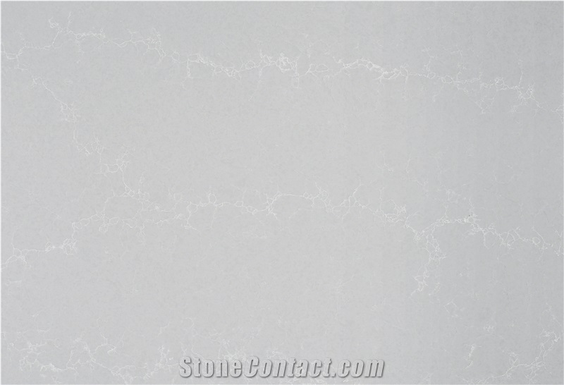 AQ5286 Light Grey Carrara Quartz Stone Supplier