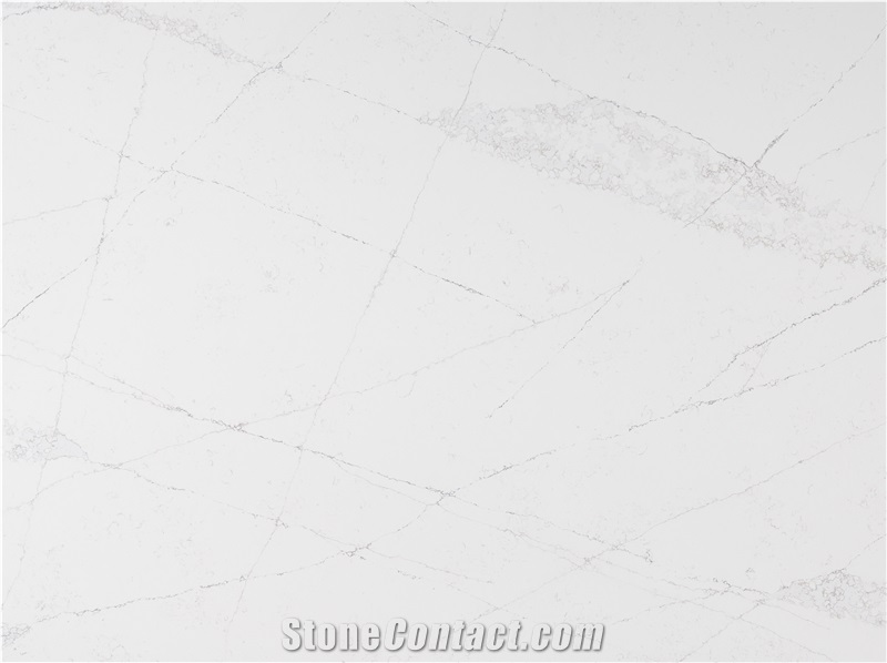 Manmade Quartz Stone Calacatta Series Stont Slab