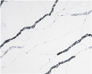 Marble Textures Premium Quality White Quartz Slabs