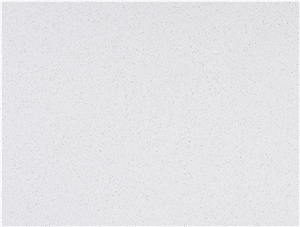 Pure White Engineered Stone Slab White Quartz Stone AQ1002