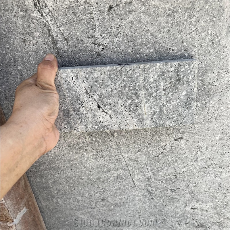 18Mm Sliver Grey Galaxy Gray Granite Slabs&Tile For Flooring
