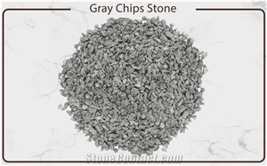 Grey Chips Stone, Gray Crushed Stone