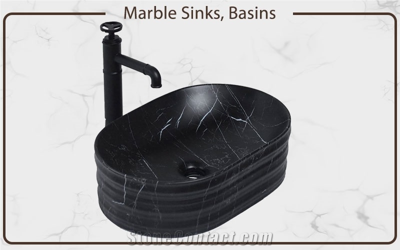Marble Wash Sinks, Basins