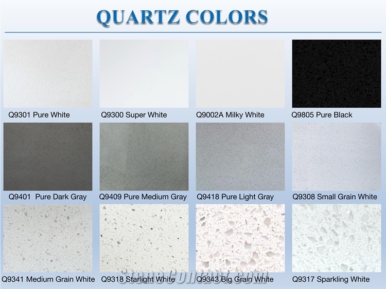 Vietnam Made 2Cm And 3Cm Pure White Quartz Stone Slab