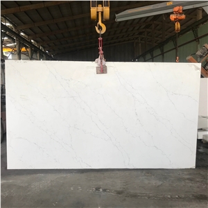Vietnam White Calacatta Countertop For Kitchen And Bathroom