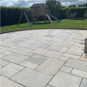 Kandla Grey Indian Sandstone Pavers