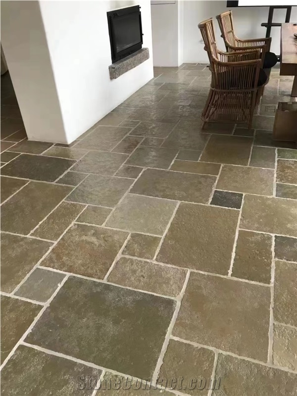GL022 Beige Limestonne Tile Slab For Floor &Wall