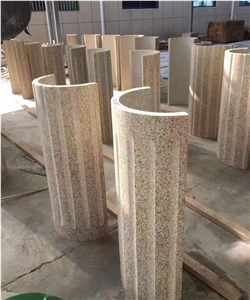 ZCP021 Stones Columns Granite Columns