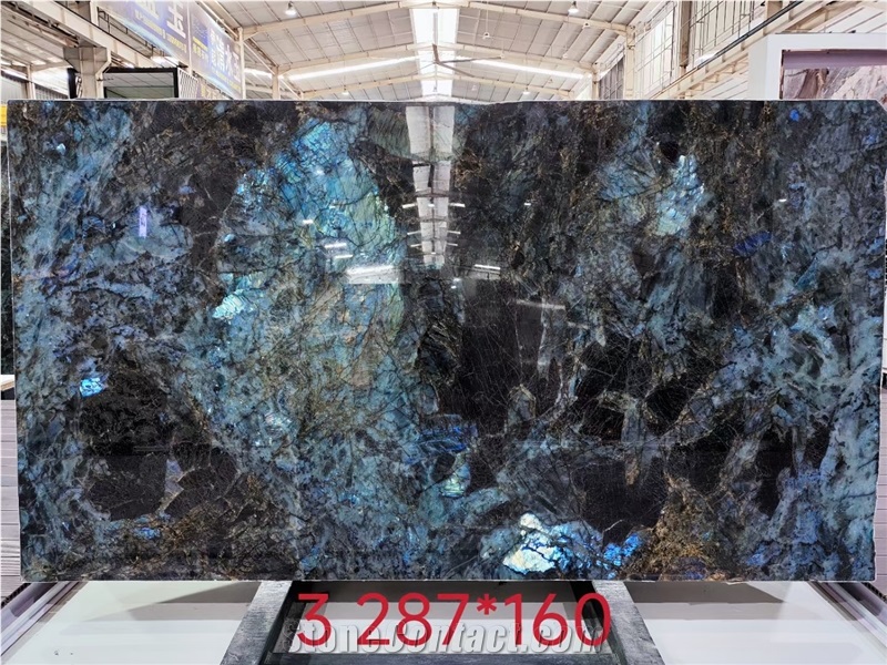 Blue Labradorite Granite Slabs And Tiles