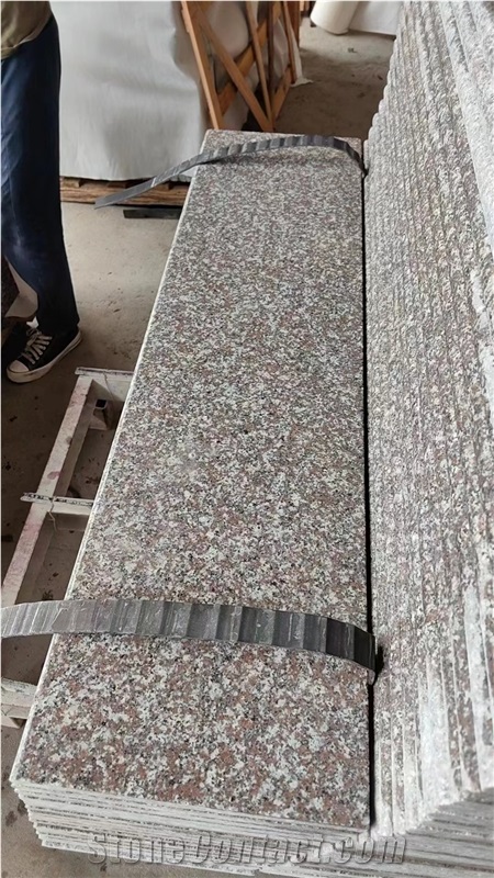 Polished China Pink G664 Granite Tile And Slabs