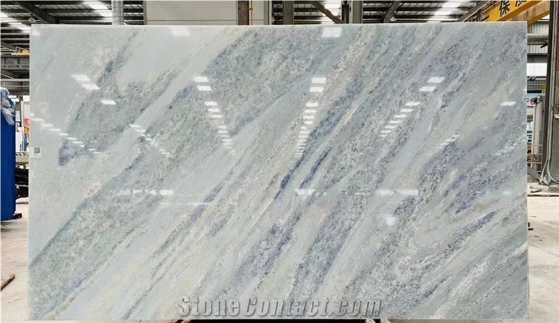 Sapphire Marble Slabs Blue Polished 18Mm