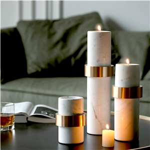Candle Marble Stickholder, Home Decor Product Candle Holder