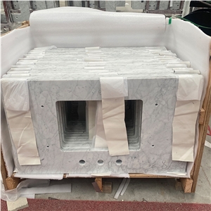 Carrara Hotel Bath Tops,Optimustone Carrara Marble Tops