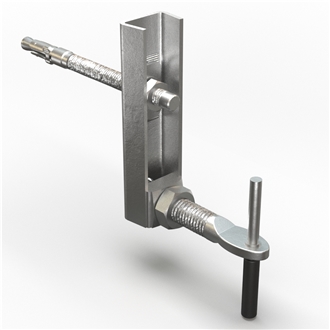 Stone Body Anchor, Fixing To Concrete With Anchor Bolts