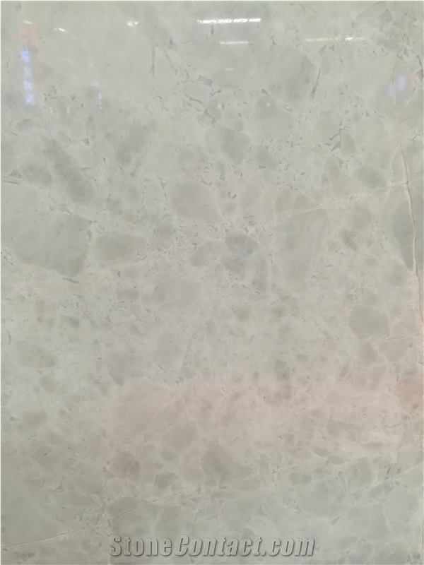 Barry White Marble Slab Kitchen Bathroom Tile Floor