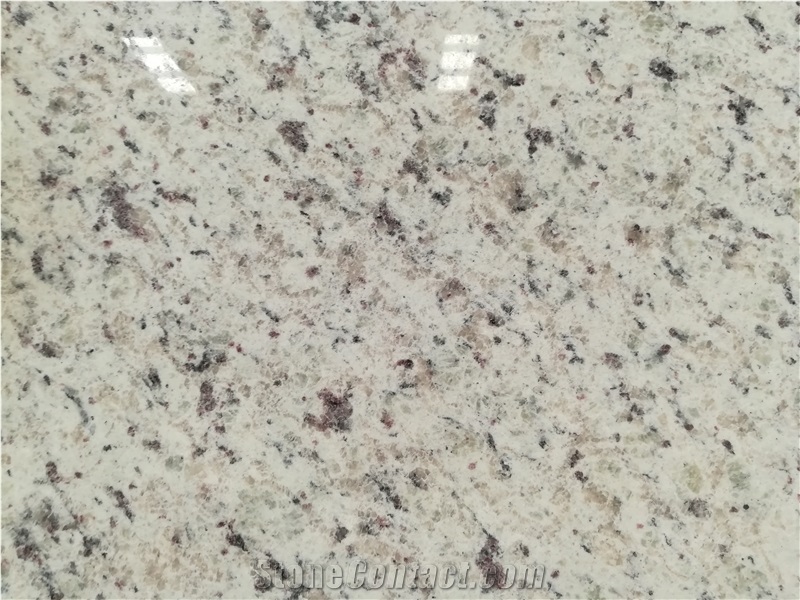 Brazil White Rose Granite Slab Kitchen Tile Floor