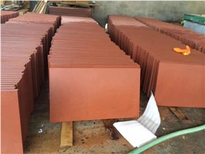 China Brick Red Sandstone Tile