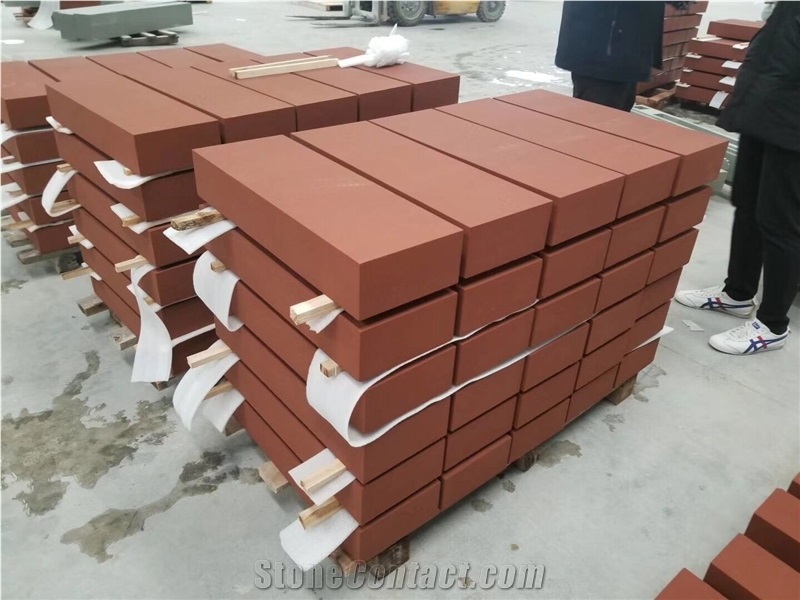 China Brick Red Sandstone Tile