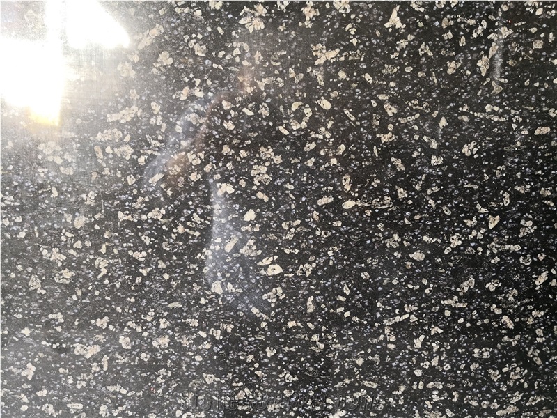 China Starry Black Granite Slab Kitchen Tile Floor