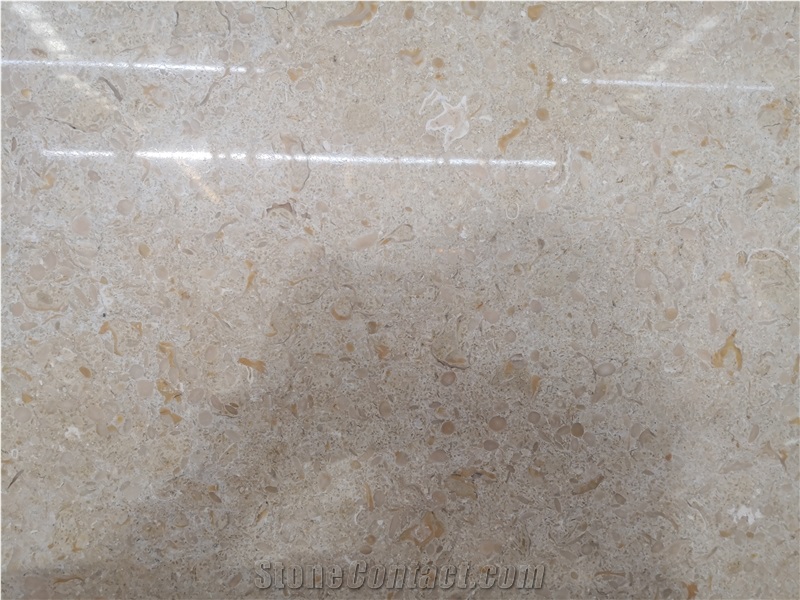 Egypt Sahama Cream Limestone Beige Slab Tile
