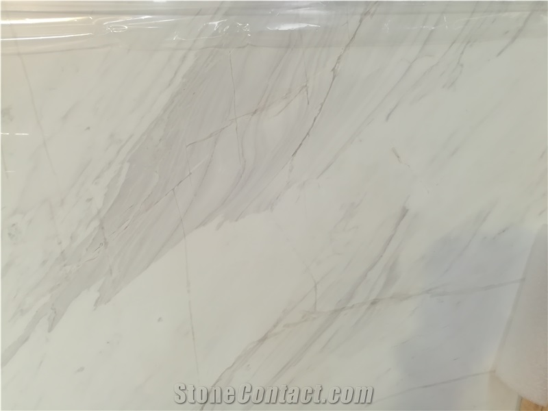 Greece Ariston Marble White Slab Kitchen Bathroom Tile Floor