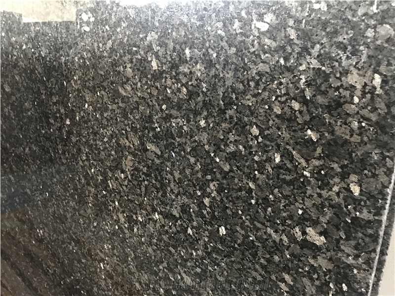 Norway Silver Pearl Black Granite Slab Kitchen Tile Floor