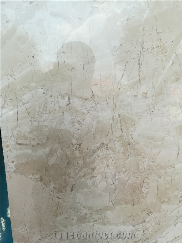 Turkey Aman Beige Marble Slab Kitchen Washroom Tile Floor