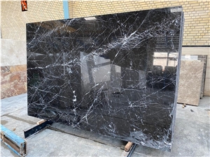 3 D Black Marble Slabs
