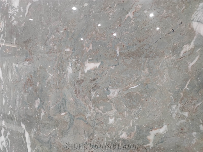 China Ocean  Blue Grey Marble Tiles& Slab Wall Stone Design