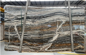Iran Karmania Traonyx Travertine Stone Slabs