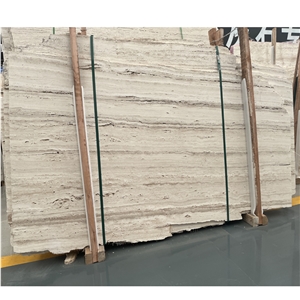 Iran Super White Travertine Slabs