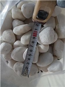Wholesale Snow White Pebble Garden Pebble Stone