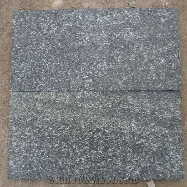 Natural Black Quartzite Tiles