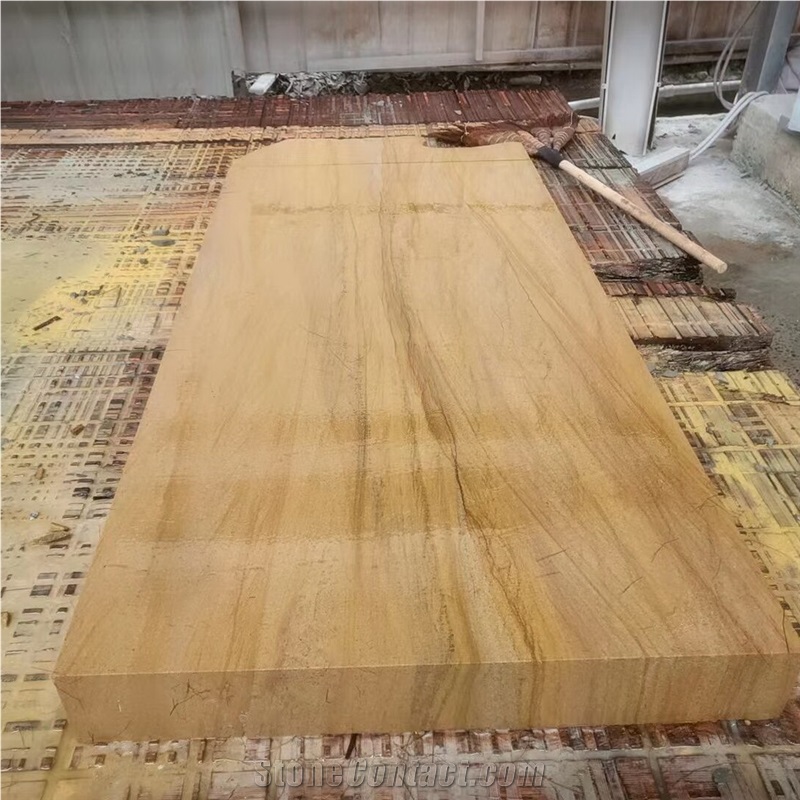 Yellow Wood Grain Sandstone