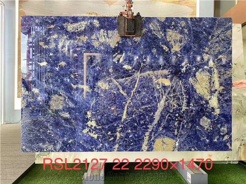 Bolivia Granite Blue Sodalite Granite For Home Decor Luxury